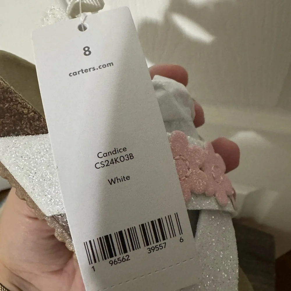 NWT Carter’s Candice Toddler Sandals Size 8